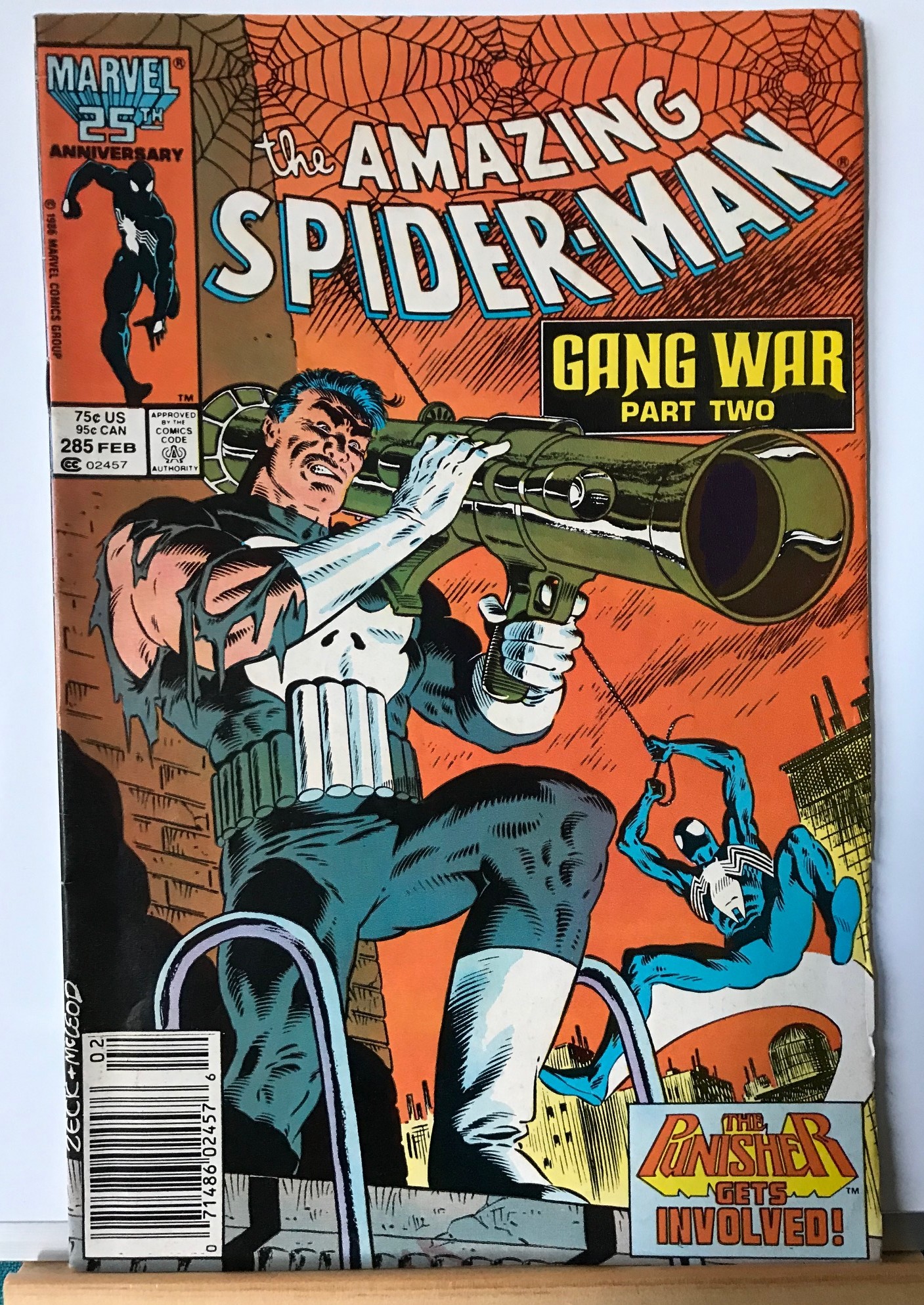 COMIC BOOK MARVEL THE AMAZING SPIDERMAN (b) 285 Sold 08/07