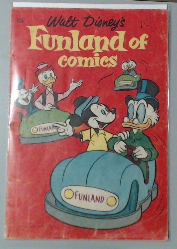 COMIC-BOOK-WALT-DISNEYS-FUNLAND-OF-COMICS-G287-DONALD-MICKEY-123151089783